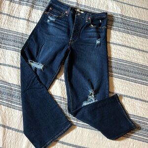 NWOT Levi’s Ribcage Straight Ankle Jeans